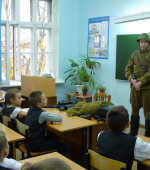 В школе № 7 прошла военно-патриотическая игра «День дивизии»