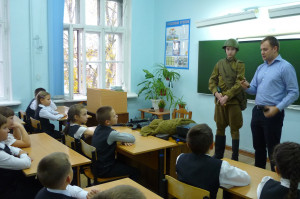В школе № 7 прошла военно-патриотическая игра «День дивизии»
